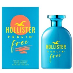Hollister FEELIN FREE 100ml Eau De Toilette EDT