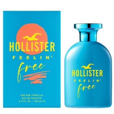 Hollister FEELIN FREE 100ml Eau De Toilette EDT
