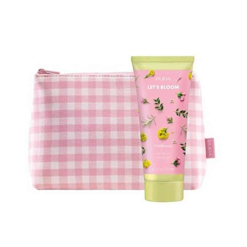 Pupa Milano Shower Gel With Bag Wild Flowers Let's Bloom - 200 Ml