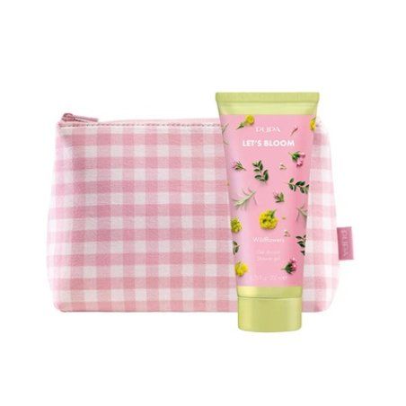 Pupa Milano Shower Gel With Bag Wild Flowers Let's Bloom - 200 Ml