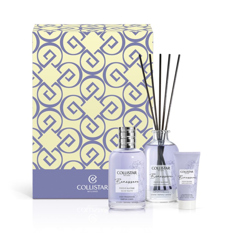 Collistar Wellbeing Set Fig And Wisteria Eau De Toilette 100 Ml