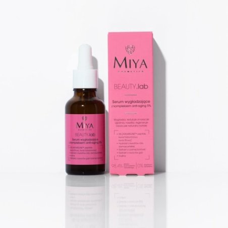 MIYA Cosmetics BEAUTY.Lab Smoothing Serum with Anti-Ageing Complex 5% 30ml