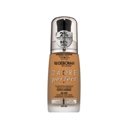 Deborah Milano 24 Hour Liquid Foundation Perfect Moisturizing SPF 20 30ml No. 5 Amber