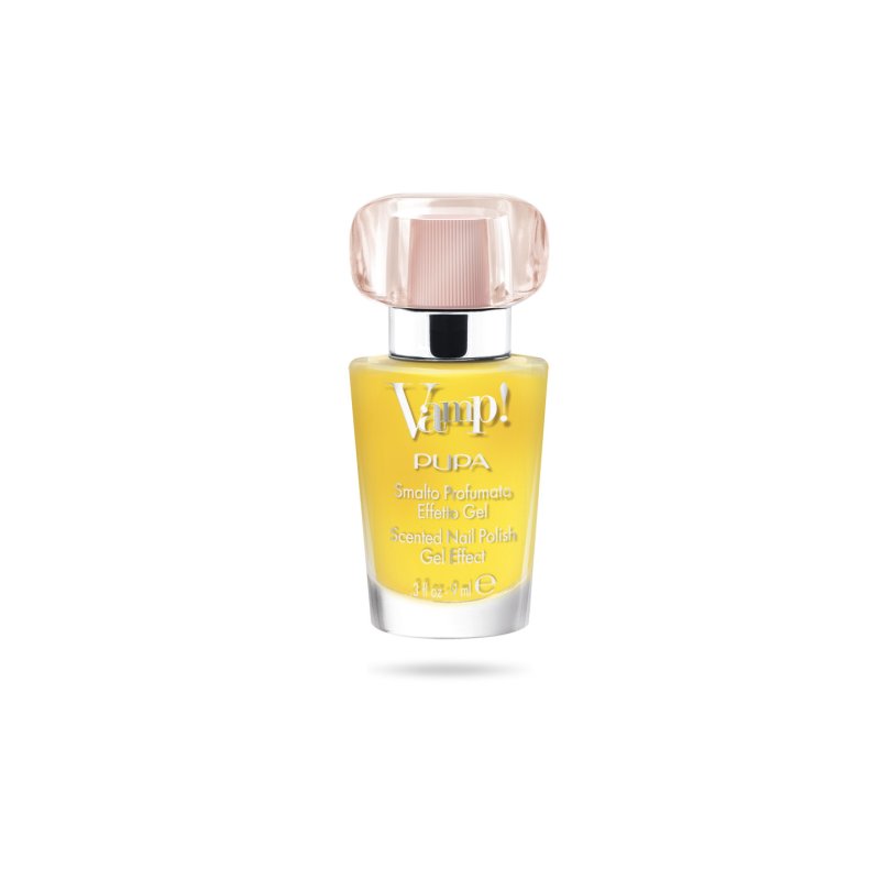 Pupa Vamp! Scented Gel Effect Nail Polish 109 Brilliant Yellow