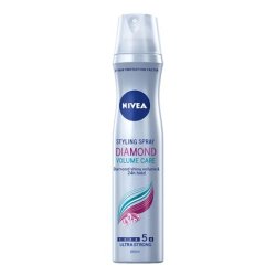 NIVEA Hair Spray 250ML Diamond Volume Strengthens Hair With Volume