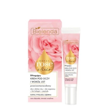 Bielenda Anti-Wrinkle Lifting Eye & Around Lips Cream with Royal Rose Elixir