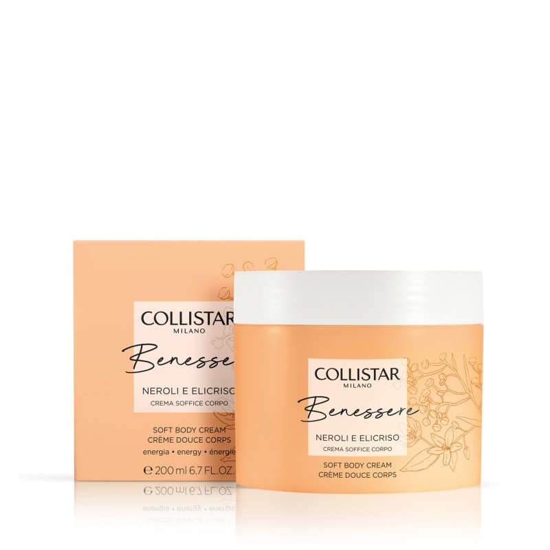 Collistar Benessere Neroli E Helichrysum Soft Body Cream 200ml