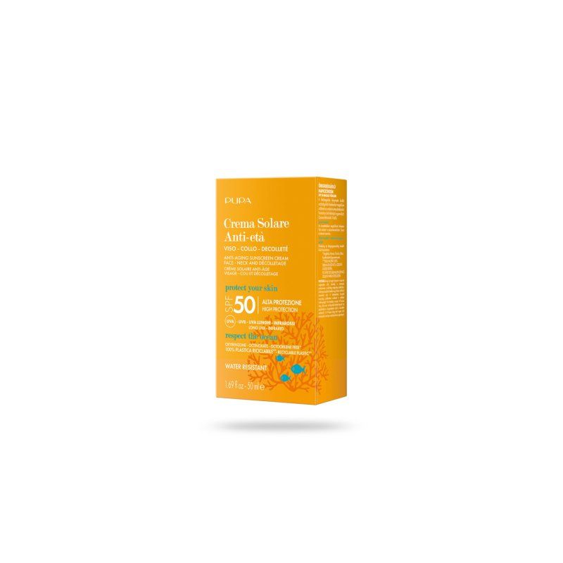 PUPA Milano Anti-aging Sunscreen Cream Crème d’écran solaire Visage 50 Adultes
