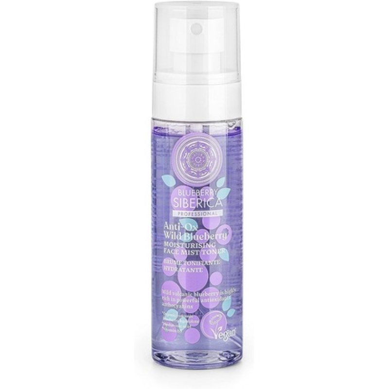 Natura Siberica Anti-OX Wild Blueberry Moisturising Face Mist Toner