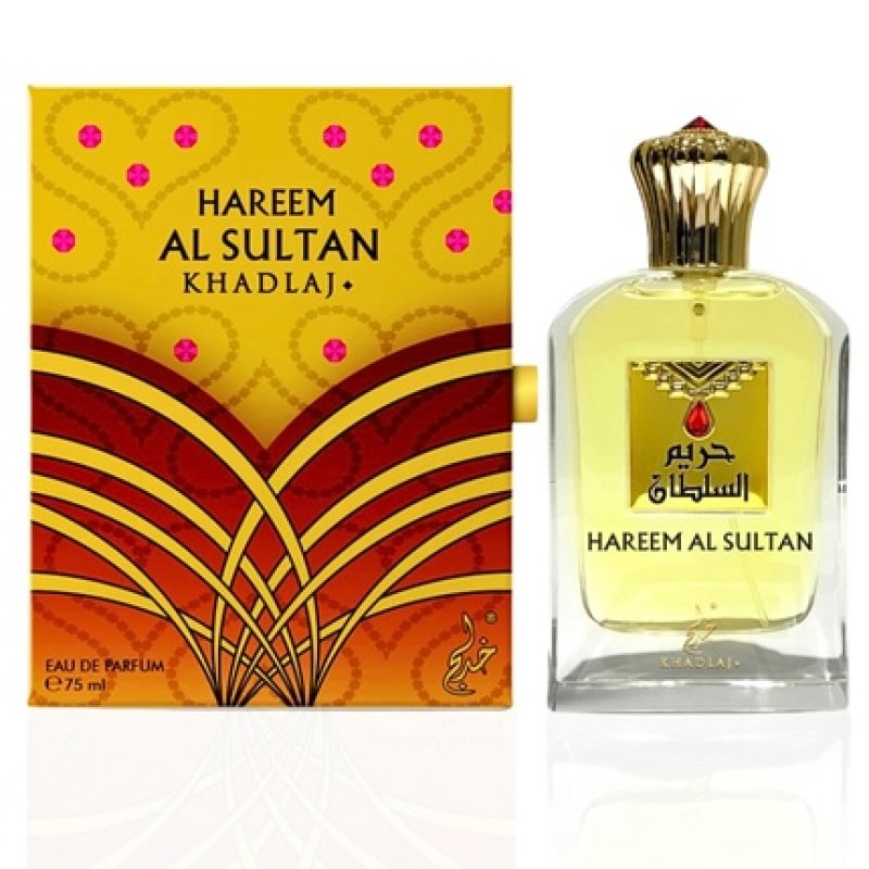 Khadlaj Hareem al Sultan Gold Eau de Parfum Spray for Unisex 2.5 Ounce 75ml Floral
