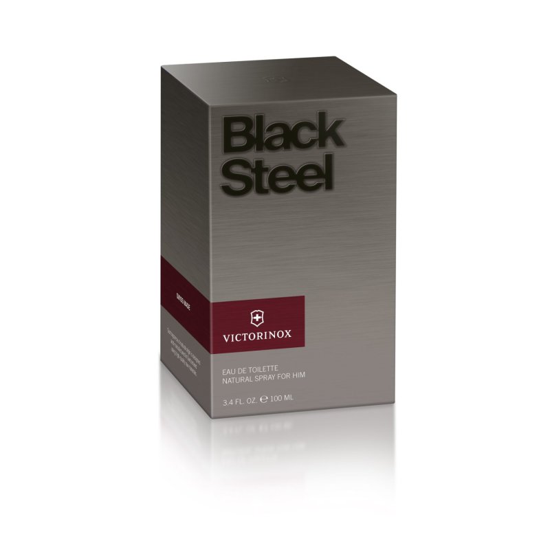 Black Steel by Swiss Army for Men 3.4 oz EDT Spray
