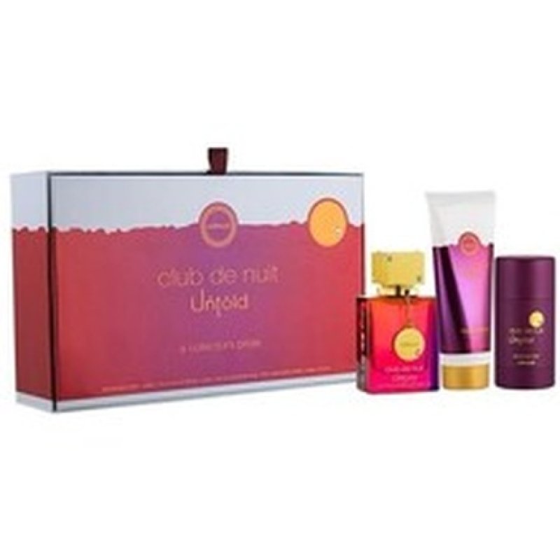Armaf Club De Nuit Untold Gift Set - Edp 105 Ml, Body Lotion 100 Ml, Deostick 75 G
