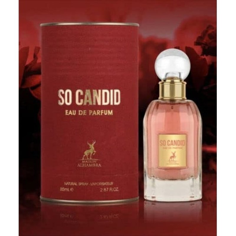Lattafa Eau de Parfum So Candid Alhambra Perfume Dubai 100ml 3.4 Fl Oz