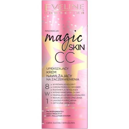 Eveline Cosmetics Magic Skin CC Moisturizing Cream Anti-Redness 8in1 50ml
