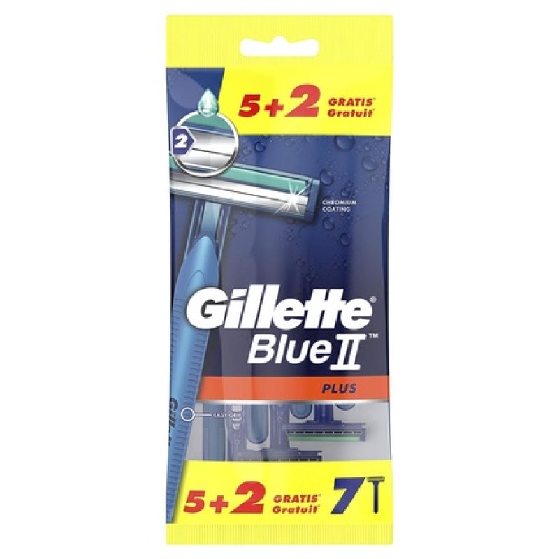 Gillette disposable razor Blue II Plus 5 2