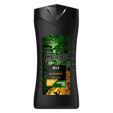 AXE WILD GREEN MOJITO & CEDARWOOD BODY WASH 250 ml Gel douche Hommes Corps Cèdre, Mojito