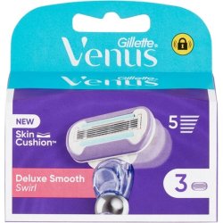Gillette Venus Deluxe Smooth Swirl Blade Refills for Women 5 Blades