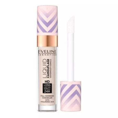 Eveline Liquid Camouflage Full Coverage Concealer No.01 Light Porcelain 7.5ml