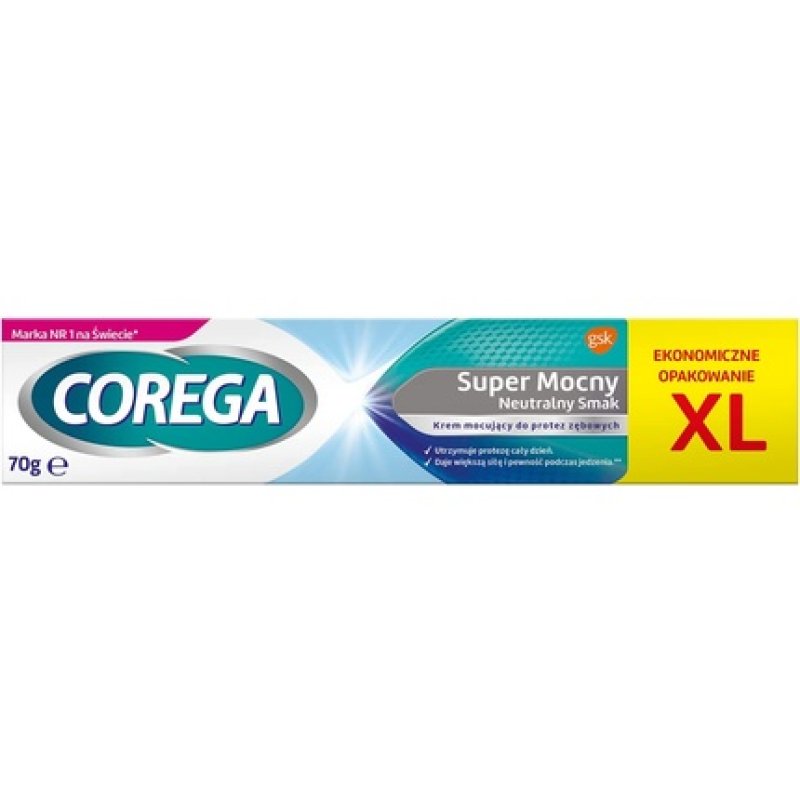 Corega Super Strong Neutral Flavored Denture Cream 70g