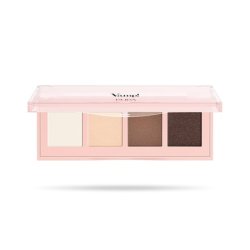Pupa Milano Vamp! 4 Eyeshadow Palette 001 Natural Matt 0.183 oz - Eye Makeup with Matt Satin Metallic Finishes