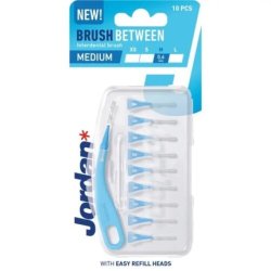 Brush Between Interdental Brushes M 10 Pieces Jordan
