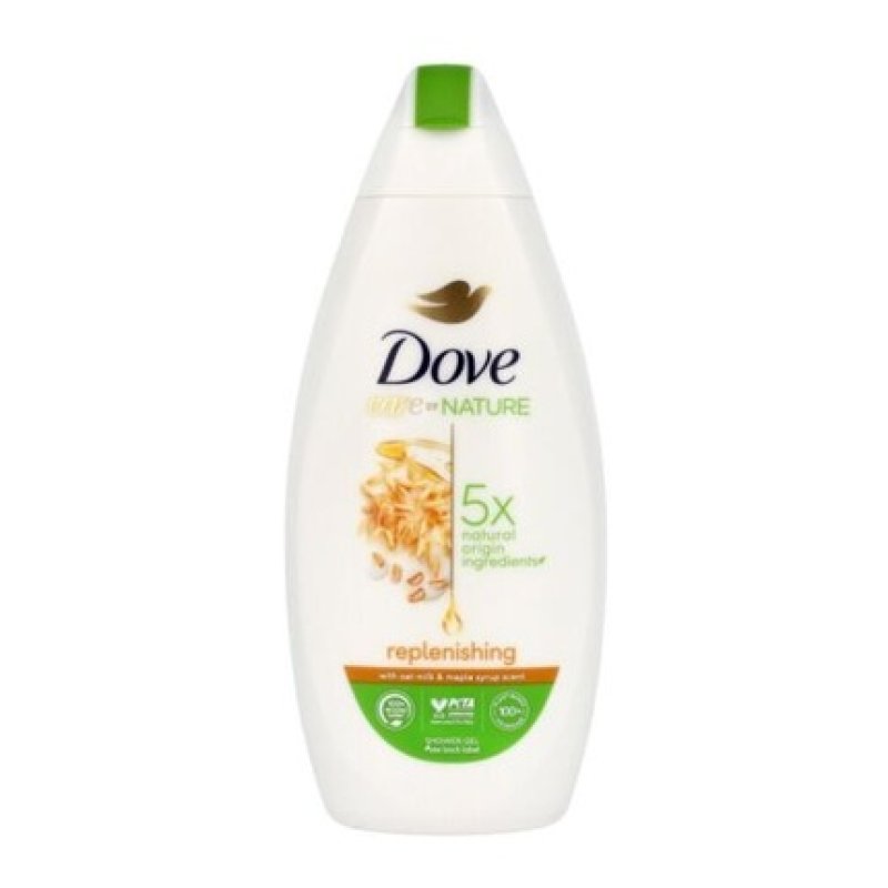 Dove Care By Nature Regenerating Shower Gel with Oat Milk and Maple Syrup 400ml