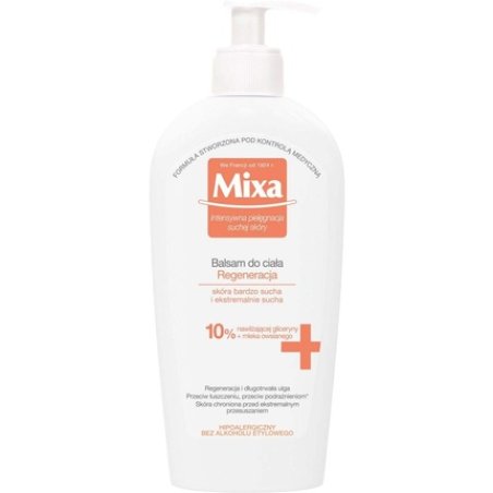 Mixa Regeneration Body Lotion for Dry and Extremely Dry Skin 400ml