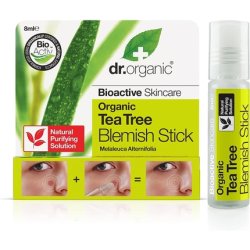 Dr Organic Tea Tree Blemish Stick Natural Vegan Cruelty Free Paraben & SLS Free 8ml