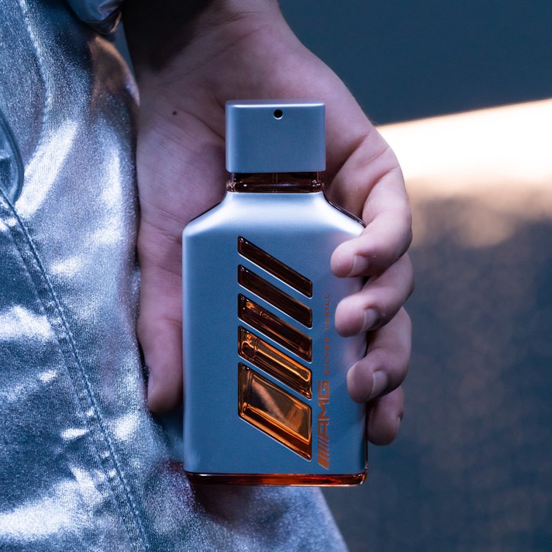 Mercedes AMG Silver Thrill EDP 100ml Perfume for Men