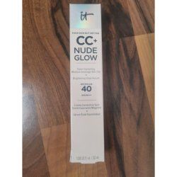 IT Cosmetics CC NUDE GLOW lightweight foundation glow serum SPF40 light medium 32 ml