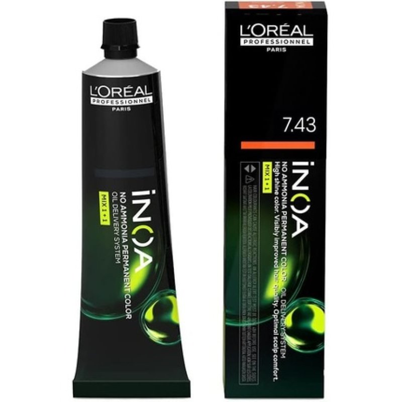 Loreal INOA Color 7.43 Copper Blonde Gold 60g
