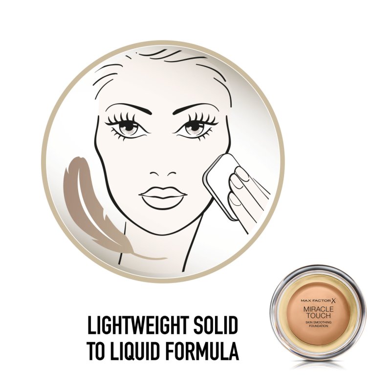 Max Factor Miracle Touch 080 Bronze 12ml