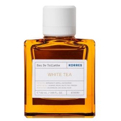 Korres White Tea Eau de Toilette for Women Dermatologically Tested Vegan 50ml