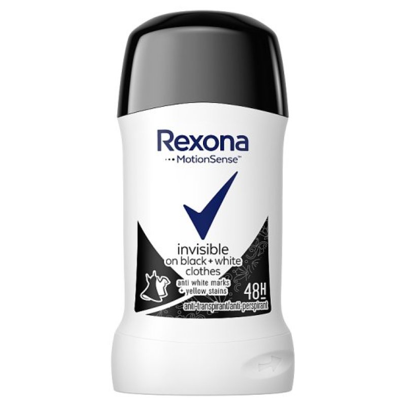 Rexona Invisible Black & White Diamond Deodorant Stick 40ml
