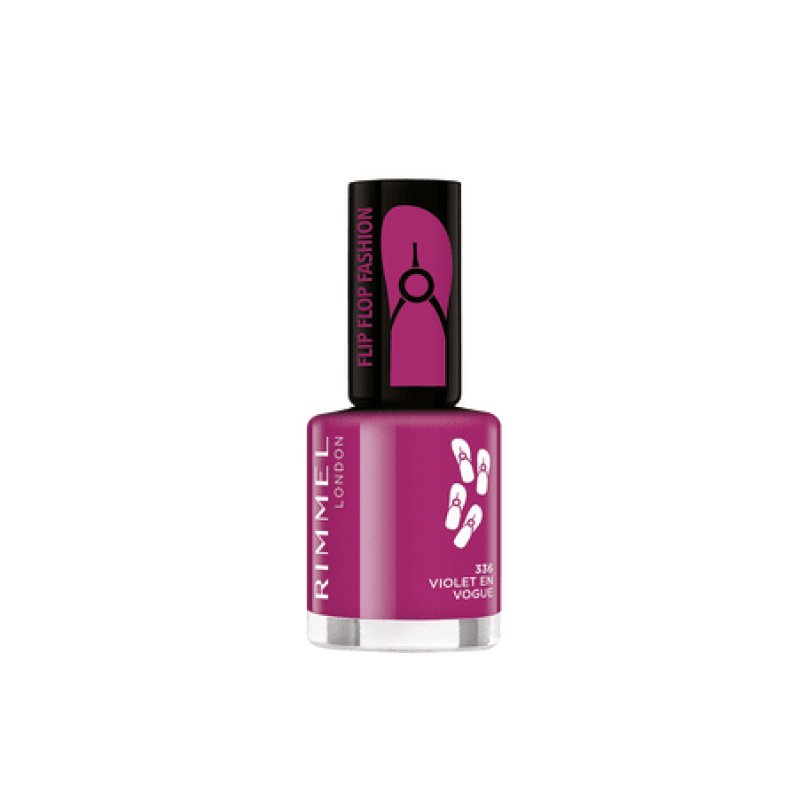 Rimmel 60 Seconds Nail Polish Super Shine Violet en Vogue 336 8ml