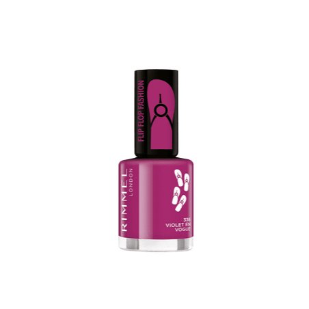 Rimmel 60 Seconds Nail Polish Super Shine Violet en Vogue 336 8ml