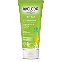 Weleda CITRUS Erfrischungsdusche 200 ml Crème de douche Femmes Corps Citron