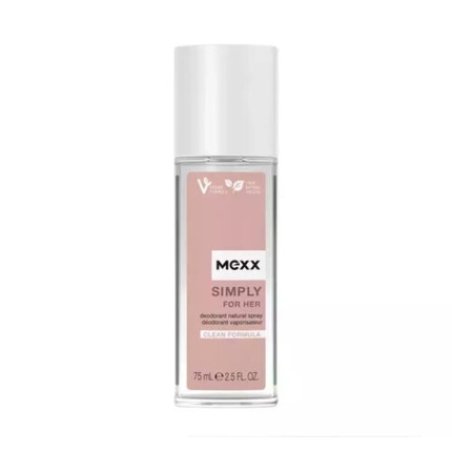 Mexx Simply for Her Natural Deodorant Spray 75ml
