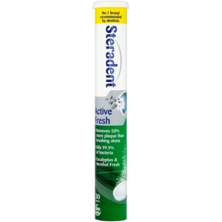 Steradent Active Fresh Daily Cleaner 30 Tablets
