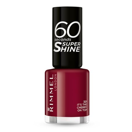 Rimmel 60 seconds Supershine 321 Its the Cherry on Top