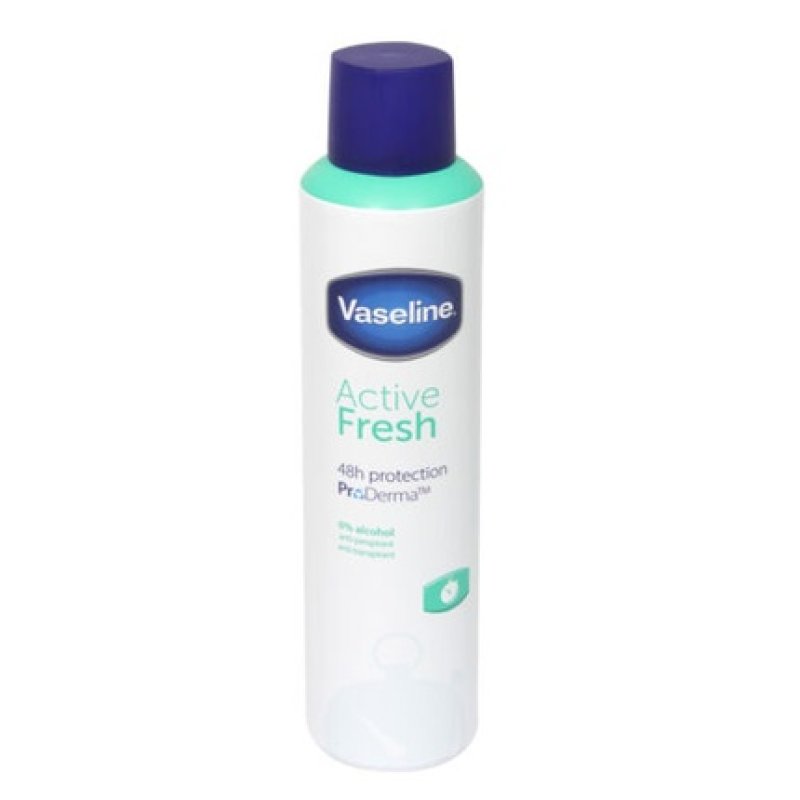 Vaseline Active Fresh Aerosol Anti-Perspirant Deodorant 250ml