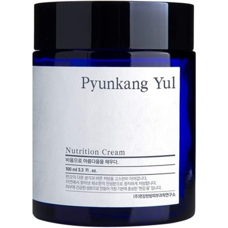 Pyunkang Yul Nutrition Cream Korean Skin Care Face Cream Facial Moisturizer for Dry and Combination Skin Types 3.3 Fl Oz