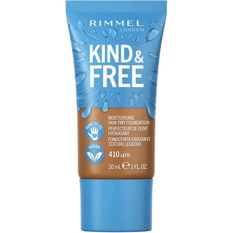 Rimmel Kind Free Moisturising Skin Tint Foundation Latte 410