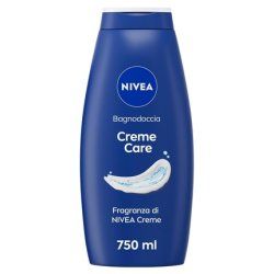 NIVEA Cream Care Shower Cream 750ml Enriched with Vitamins C, E and Nourishing Oils