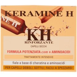 KERAMINE H Ivory Vials for Dry-Fine Hair - Haircare
