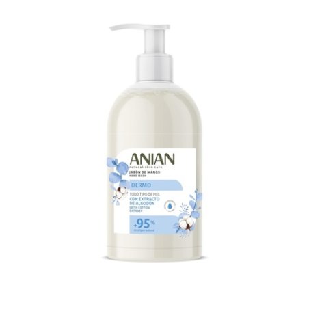 ANIAN Dermo Hand Soap 500ml with Cotton Flower and Glycerin