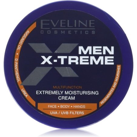 Eveline Men X-Treme Strongly Moisturizing Face, Body and Hand Cream for Men 200ml