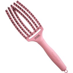 Olivia Garden Fingerbrush Combo Medium Think Pink Soft Pink