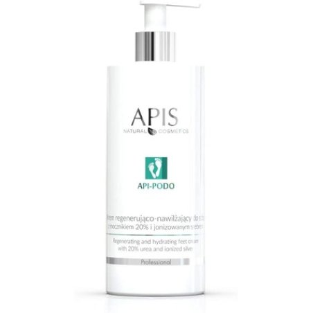 Apis Professional Api Podo Regenerating and Hydrating Feet Cream with 20% Urea and Ionized Silver 100ml