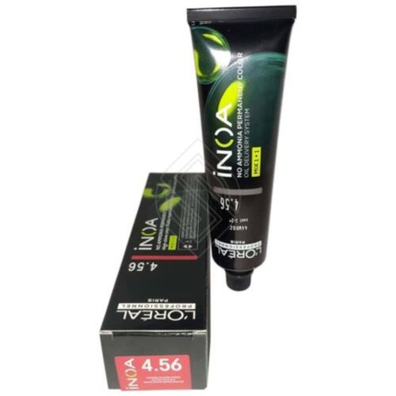 Loreal Inoa No Ammonia Permanent Hair Color Original 4.56/4RvR